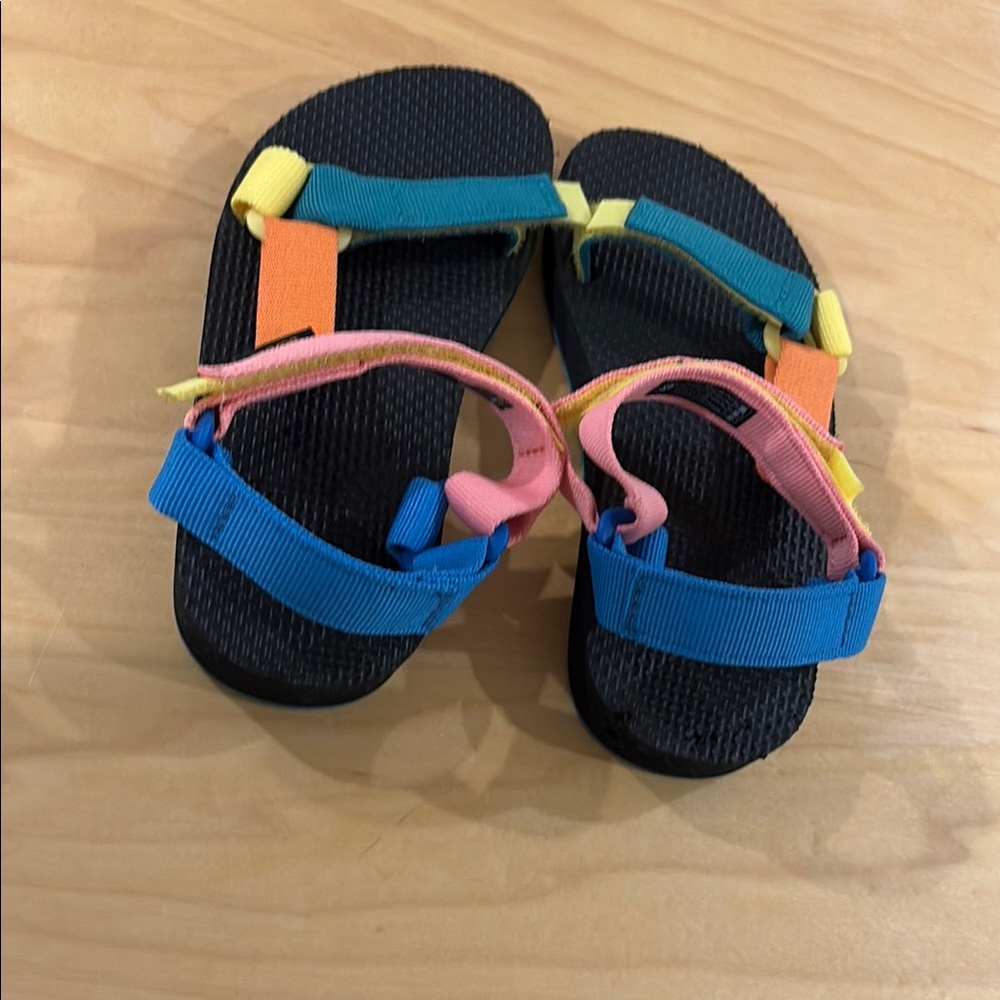 Teva Kids' Multicolor Sandals, Size 13 - Picture 4 of 6